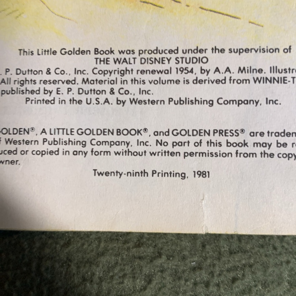 Vintage Little Golden Books from the 1980’s. Set of 4. Approximately 6 3/4” x 8” - Picture 3 of 15